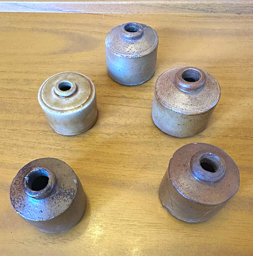 Antique ink pot inwell - antique,