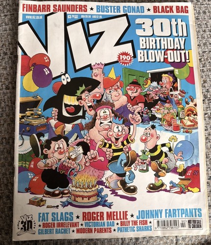 Viz magazine 30th birthday - magazine.,