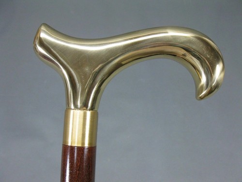 Brass handle vintage style - brass,