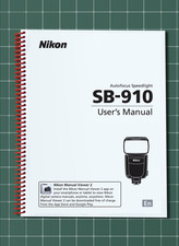 Nikon SB-910 — User Manual