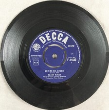 Kathy Kirby- Let Me Go, Lover 1964 7" 45RPM Decca VG Pop