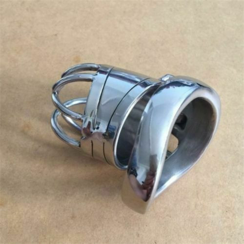 Stainless steel male chastity - stainless,