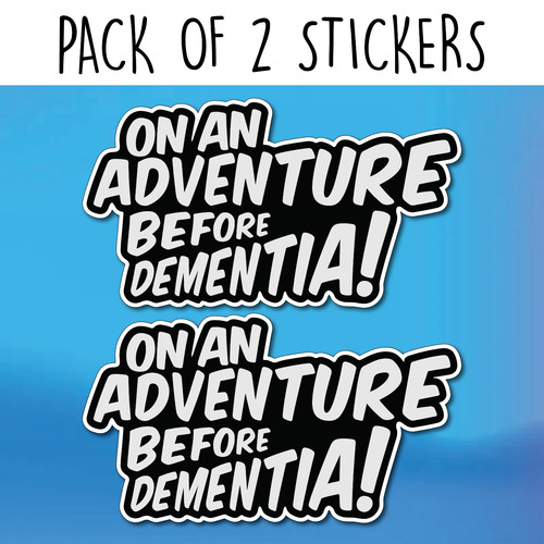 Funny car stickers an - 2x, on