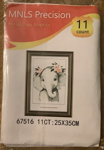 Pre printed cross stitch - pre-printed, kit