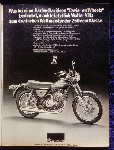 1977 harley davidson sst 250 - 1977,