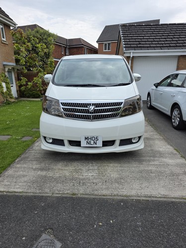 Toyota alphard white - alphard, 3.0