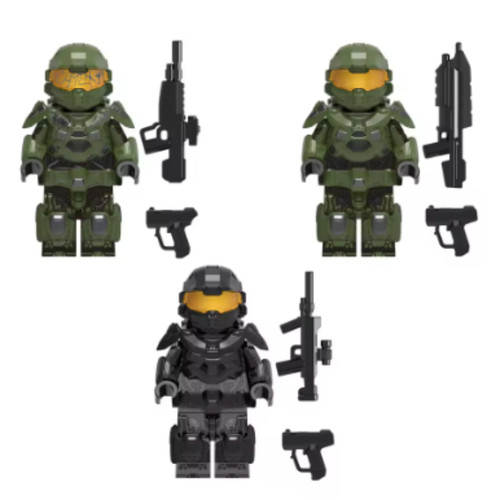 Custom lego halo - halo, chief