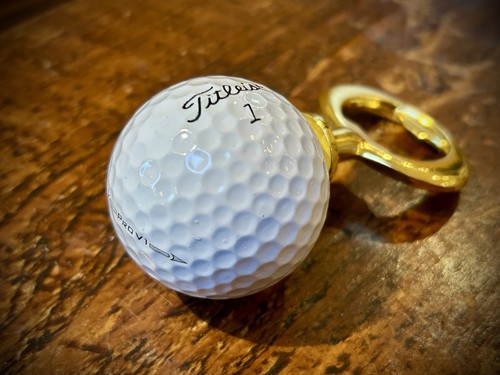 Golf ball bottle opener - golf,