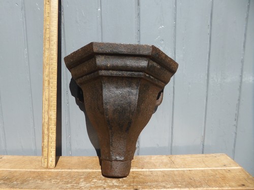 Antique cast iron rain drain - cast,