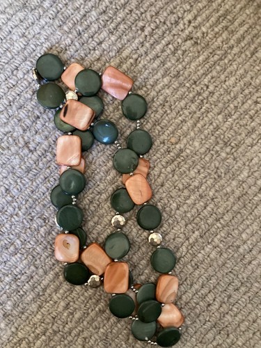 Fat face beaded necklace - fat,