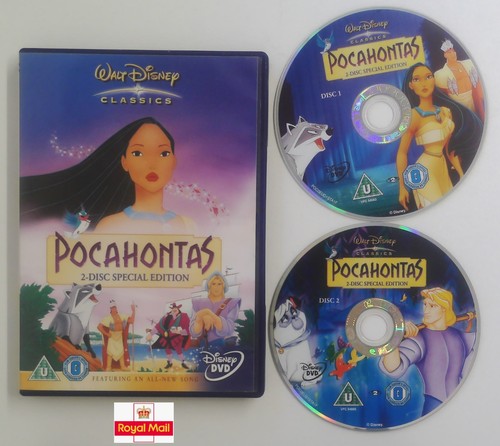 Walt disney pocahontas dvd - disney:,