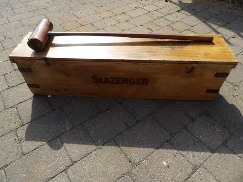Vintage slazenger croquet set - vintage,