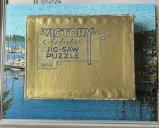 Boats Harbour scene, plywood