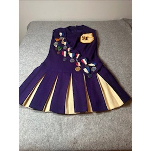 Vintage purple majoriette - purple,