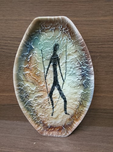 Studio pottery trinket - pottery,