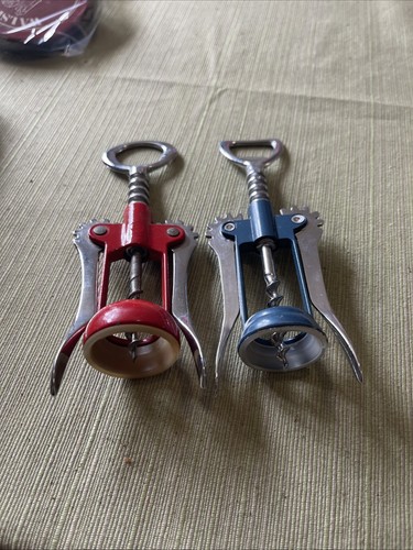 Vintage corkscrew one red - vintage,
