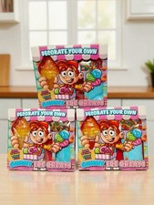 Decorate Your Own Gummy Ice Cream Kit Set with Sprinkles & Sherbet – Pack of 3