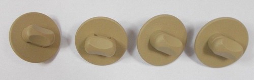 Beige oval twist turn - beige,