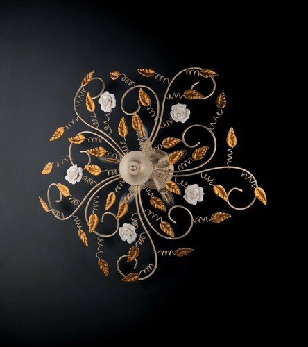Classic iron ceiling light - ceiling,