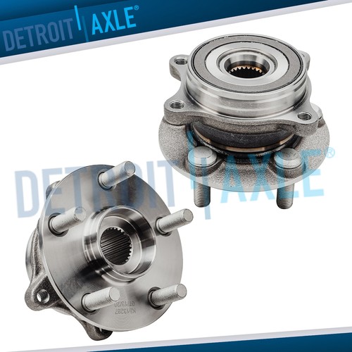 Front wheel hub - front, bearings