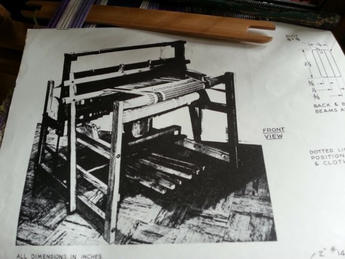 Floor weaving loom copy - loom,