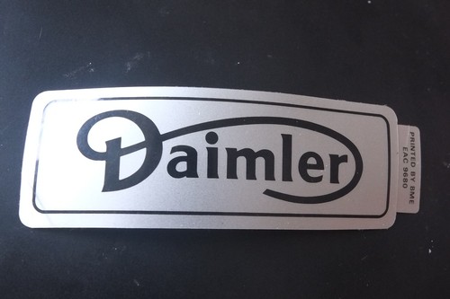 Daimler black silver valve - daimler, black/silver