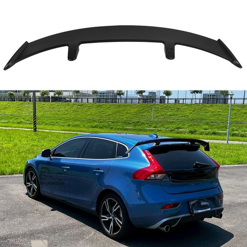 Matte black rear trunk - black,