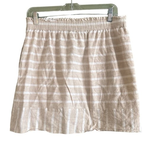 Crew striped linen cotton - j.,