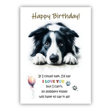 Birthday Card from the dog