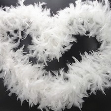 Feather Boa Dance Burlesque Fancy Dress 2M Thick Costume Party Decoration 7-80G