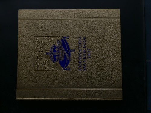 Coronation souvenir book 1937 - book,