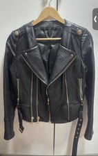 Women leather jacket size - jacket,