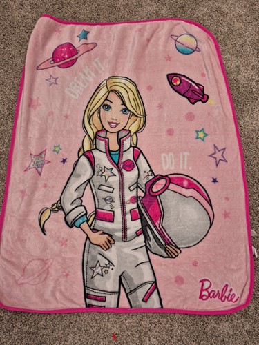 Barbie fleece soft plush - soft,