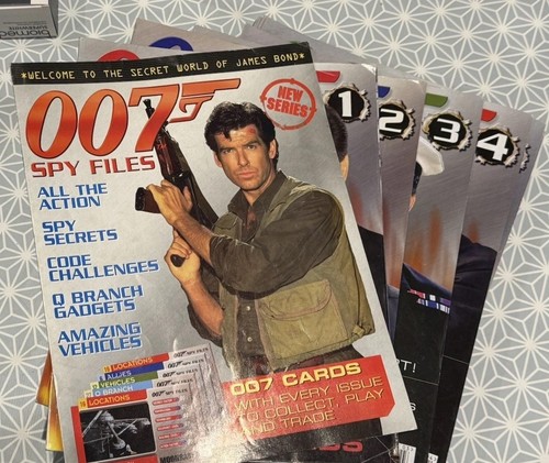 007 spy files magazines - magazines, (32
