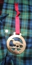 Large Horse Brass With A Bird