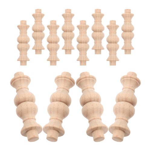 Pcs unfinished wood - 24,