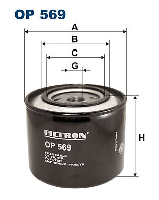 569 filtron oil filter - filter, for