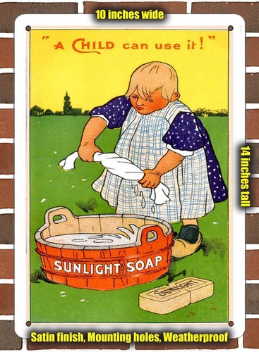 Metal sign 1901 sunlight - -,