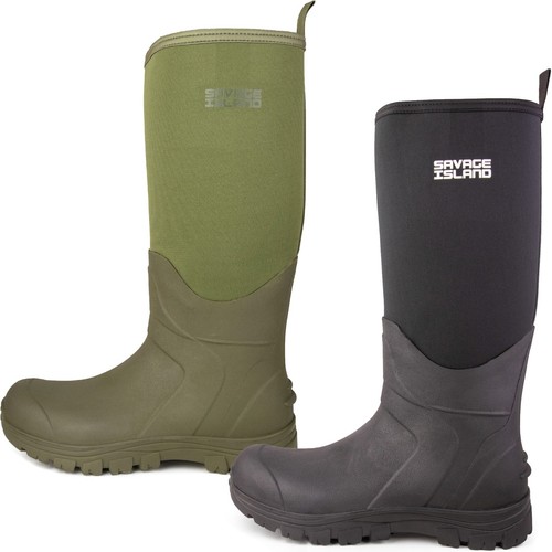 Tall neoprene lined wellington - neoprene,
