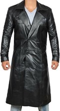 Men's Black Sheepskin Leather