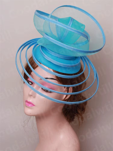 Church fascinator hat wedding - church,