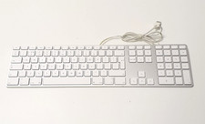 # Genuine Apple A1243 Aluminium USB Wired Keyboard - UK Layout Full Size for Mac