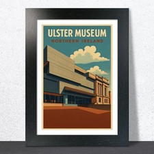 Ulster Museum Travel Poster