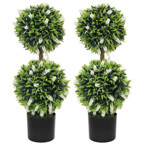 Homcom set potted - homcom, 2