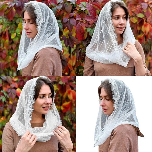 Muslims wedding veil - veil, lace