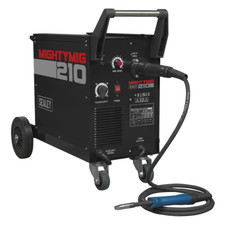 Sealey Professional Gas/Gasless MIG Welder with Euro Torch 210A MIGHTYMIG210