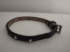 Strong Leather Dog Collar