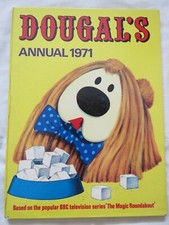 Vintage Dougals Magic Roundabout Annual 1971 hardback Book Jane Carruth Illustra