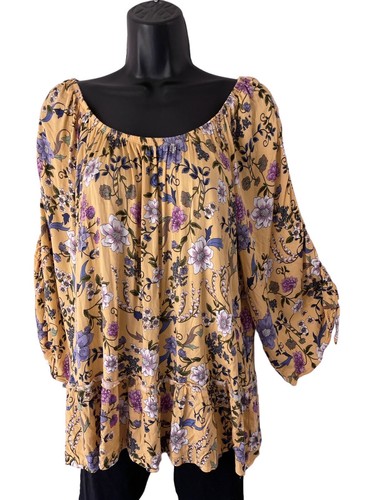 Democracy top womens yellow - democracy,