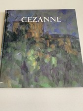 Art Cezanne Hardcover Book Text In French Coloured Photographs famous artist 